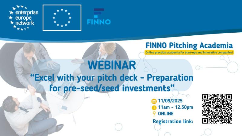 Poziv na FINNO Pitching Akademiju- unaprijedite svoje vještine prezentacije pred investitorima