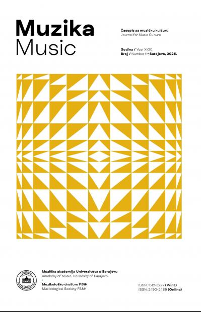 Objavljen Časopis za muzičku kulturu “Muzika” br. 1/2025
