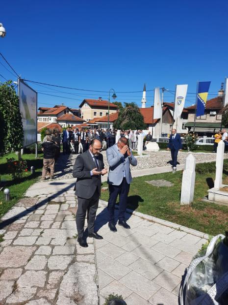 Obilježavanje 33. godišnjice formiranja Prvog korpusa Armije RBiH