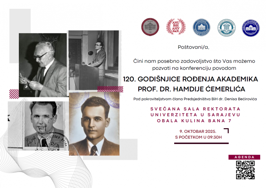 Razgovor o djelima akademika prof. dr. Hamdije Ćemerlića