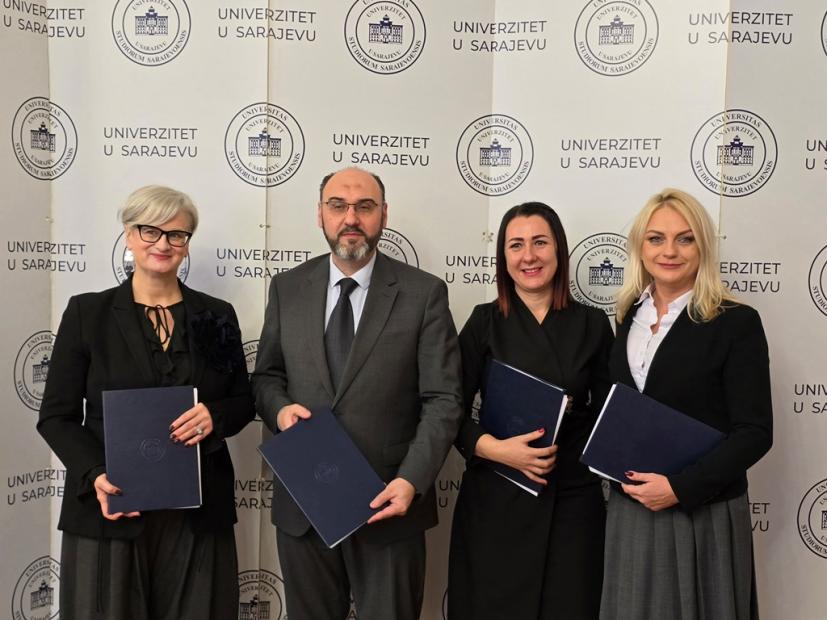 Potpisan Ugovor između Univerziteta u Sarajevu i Zavoda za hitnu medicinsku pomoć Kantona Sarajevo