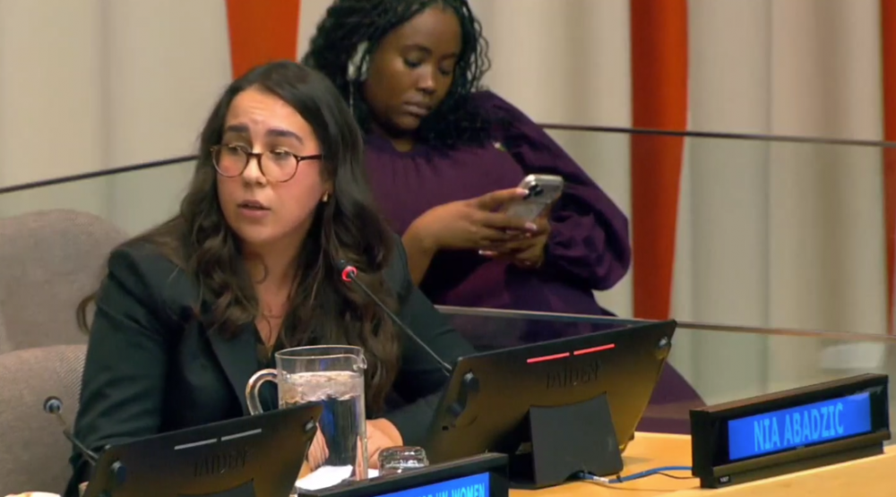 Od Sarajeva do New Yorka: Nia Abadžić i Univerzitet u Sarajevu na sjednici Komisije Ujedinjenih nacija za izgradnju mira!