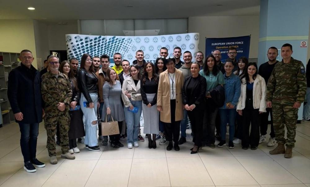 Izgradnja razumijevanja: EUFOR na Univerzitetu u Sarajevu