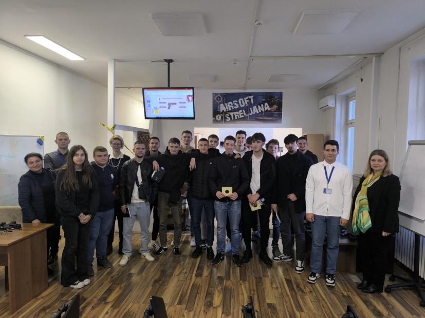 Posjeta maturanata Željezničkog školskog centra Fakultetu za kriminalistiku, kriminologiju i sigurnosne studije UNSA