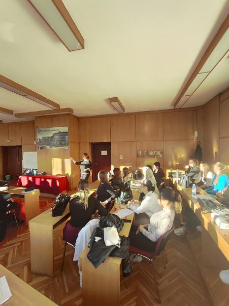 Filozofski fakultet UNSA | Gostovanje Krisztine Bódis