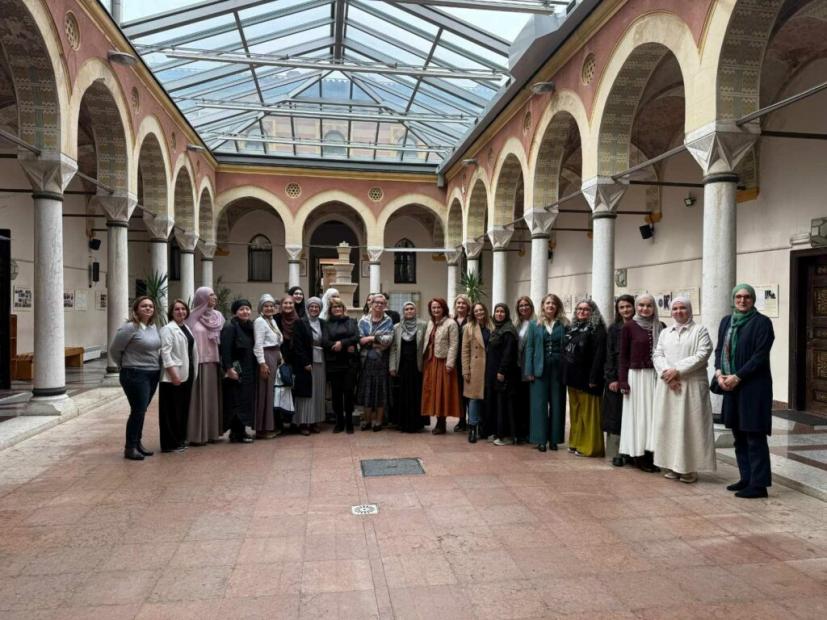 Bošnjakinje, aktivistkinje iz Sjeverne Makedonije na Fakultetu islamskih nauka UNSA u okviru programa kulturne i obrazovne razmjene