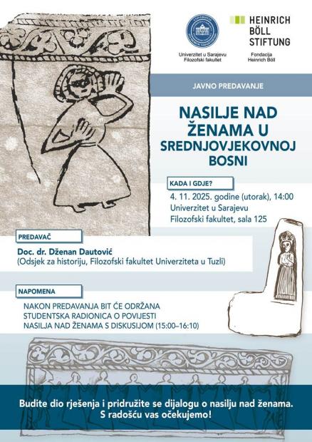 NAJAVA | Predavanje i edukativna radionica na Filozofskom fakultetu UNSA