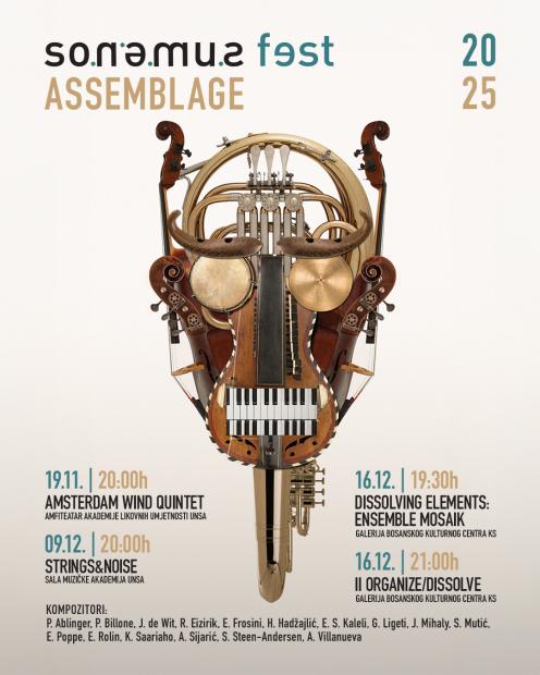 Amsterdam Wind Quintet otvara SONEMUS Fest 2025