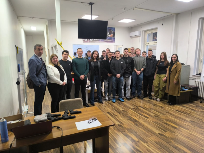 Fakultet za kriminalistiku, kriminologiju i sigurnosne studije UNSA | Posjeta maturanata JU Srednja mašinska tehnička škola Sarajevo