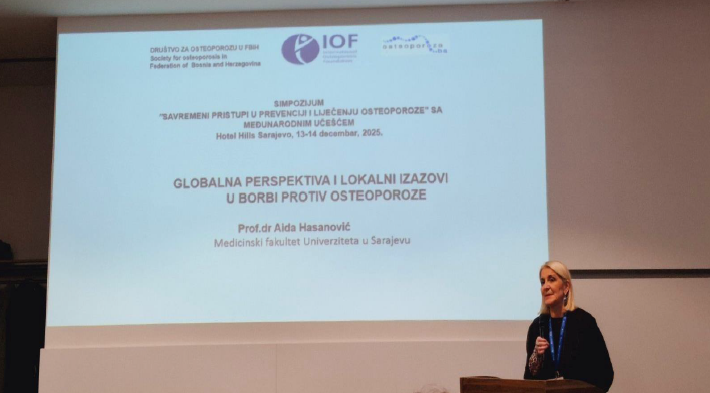 Održan simpozijum Društva za osteoporozu u FBiH pod pokroviteljstvom Međunarodne fondacije za osteoporozu (IOF)