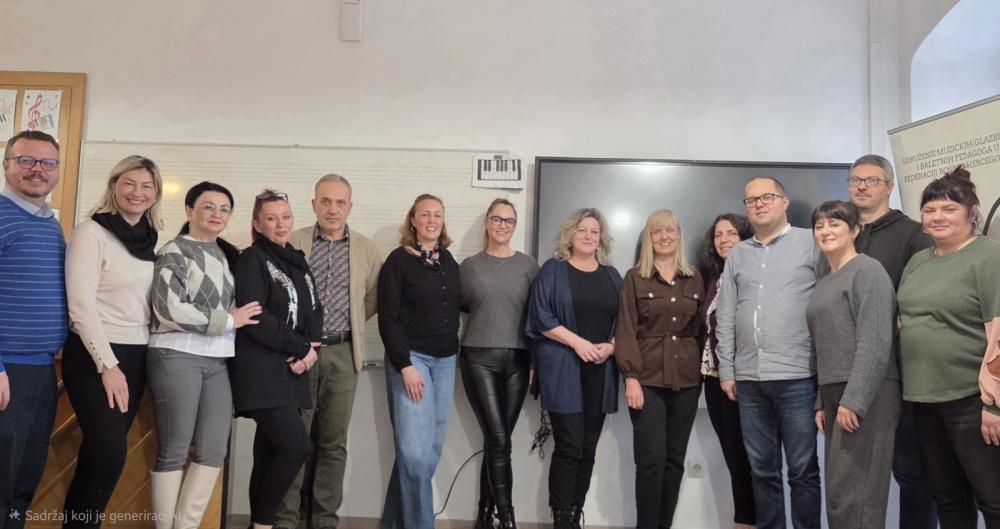 Van. prof. dr. Nerma Hodžić-Mulabegović održala predavanje na Seminaru muzičkih/glazbenih pedagoga