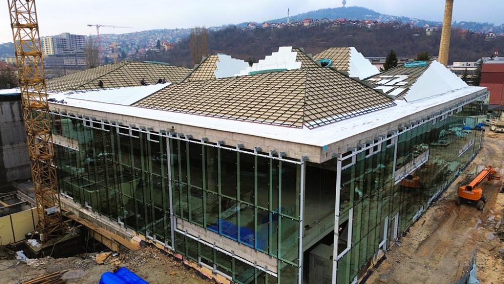 Izgradnja Biblioteke Univerziteta u Sarajevu ulazi u završne infrastrukturne faze