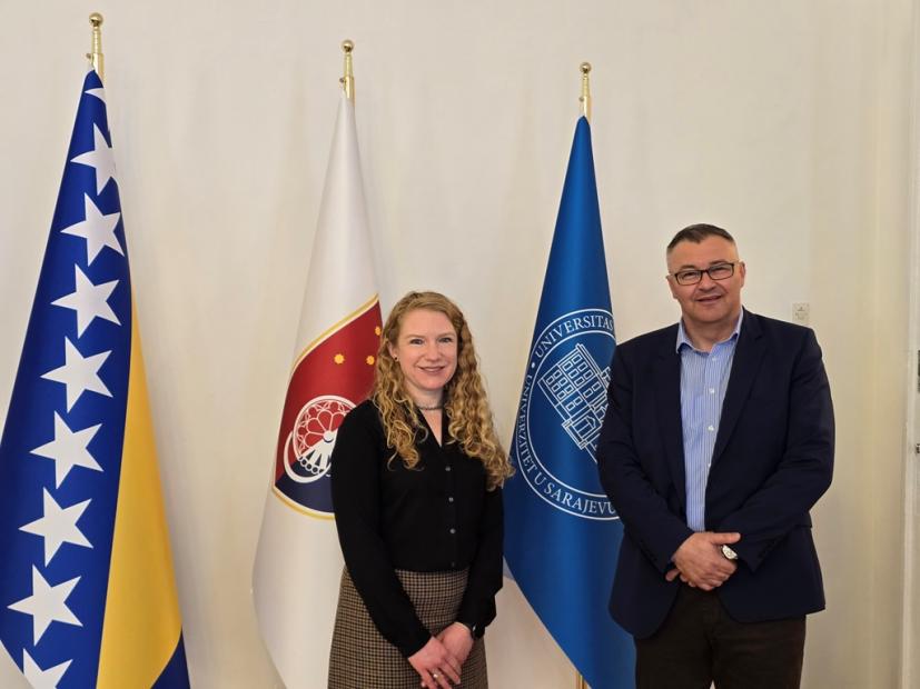 Predstavnica Univerziteta Loyola Maryland u posjeti Univerzitetu u Sarajevu