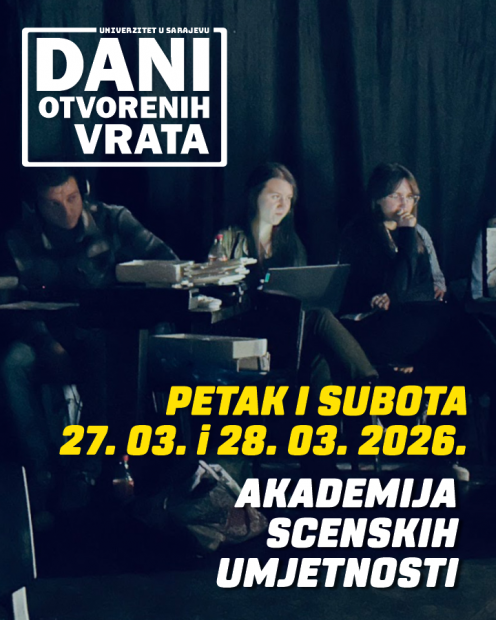 Dani otvorenih vrata Akademije scenskih umjetnosti UNSA