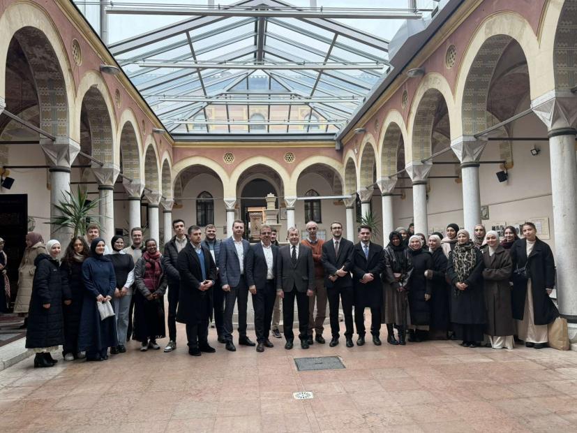 Delegacija Univerziteta u Beču i studenti iz Austrije u posjeti Fakultetu islamskih nauka UNSA