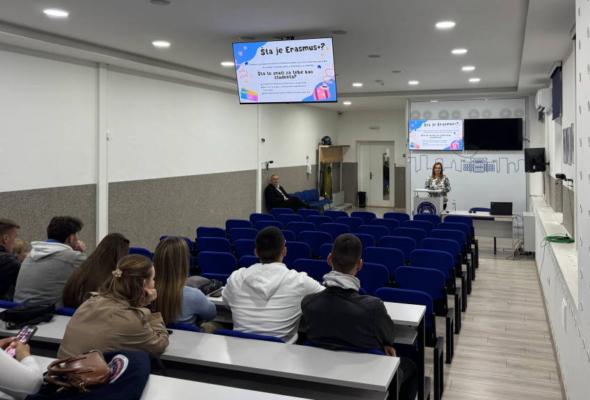 Fakultet za kriminalistiku, kriminologiju i sigurnosne studije UNSA | Informativna sesija o mobilnosti studenata s posebnim naglaskom na Erasmus+ mobilnosti za studente II godine studija