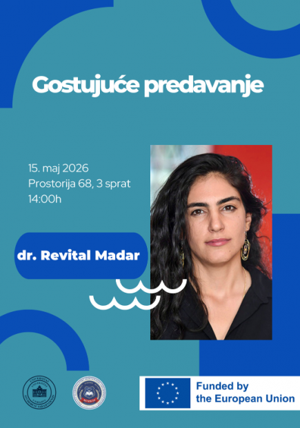 Fakultet za kriminalistiku, kriminologiju i sigurnosne studije UNSA | Gostujuće predavanje dr. Revital Madar