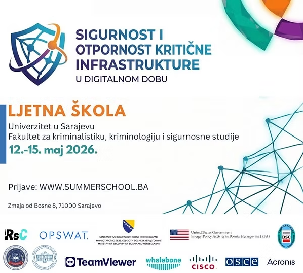 Ljetna škola "Sigurnost i otpornost OT kritične infrastrukture u digitalnom dobu"