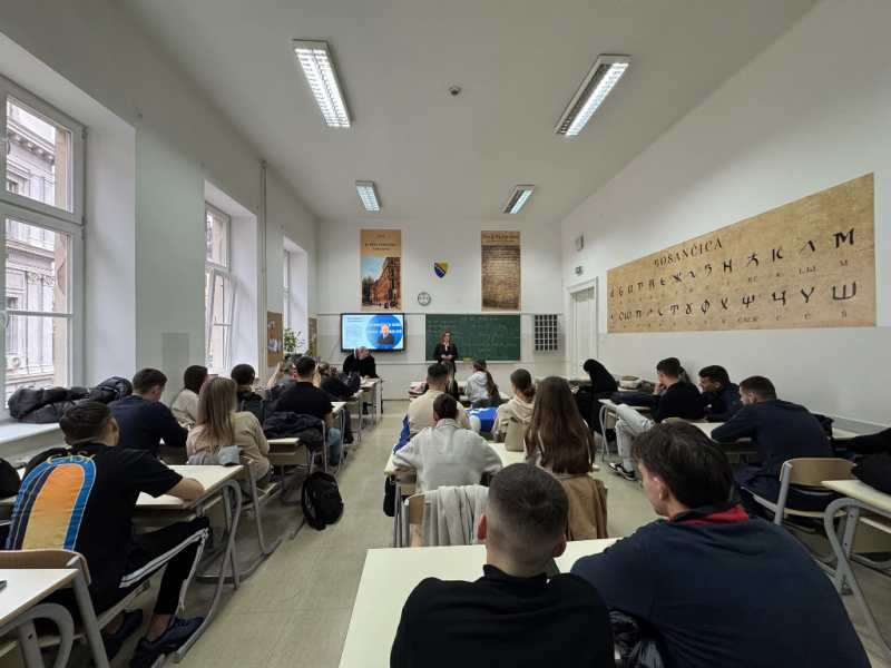 Realizacija promotivnih aktivnosti Fakulteta kroz predavanja u srednjim školama