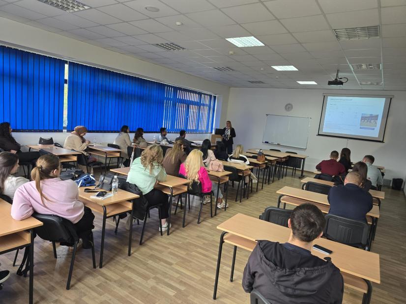 Na Fakultetu za upravu održano predavanje o evropskim integracijama i EU fondovima