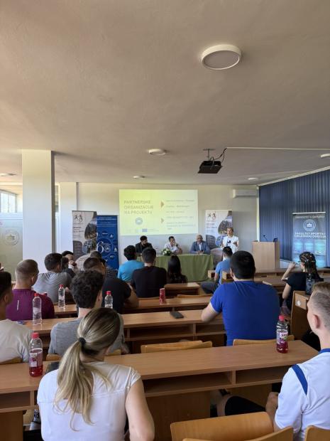 STRIDE & GLIDE Education and Info Day održan na Fakultetu sporta i tjelesnog odgoja UNSA