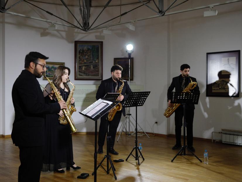 Italijanski saksofonisti Alex Sebastianutto i Silvio Rossomando uz Kvartet saksofona Nexus nastupili u Umjetničkoj galeriji BiH