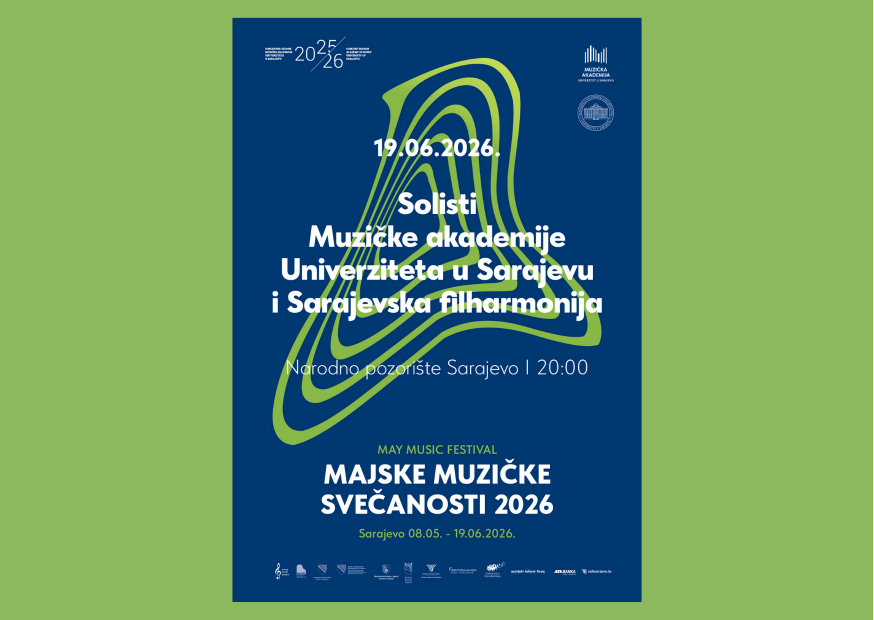 Solistice Muzičke akademije UNSA i Sarajevska filharmonija zatvaraju 19. Majske muzičke svečanosti