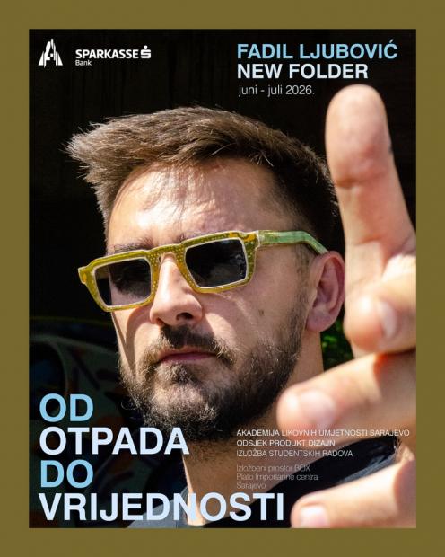 Otvorena druga u nizu izložba „Od otpada do vrijednosti“ – „New Folder“ Fadila Ljubovića