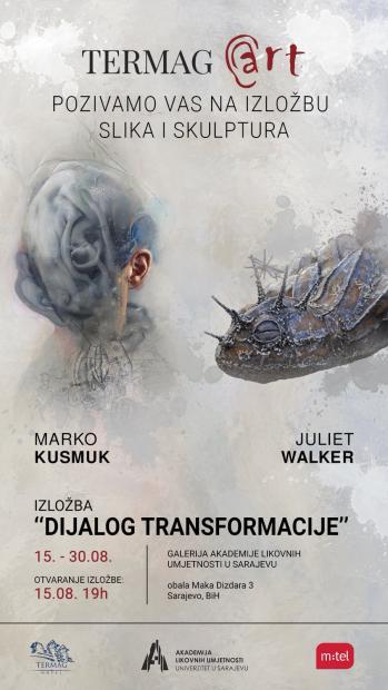 Izložba „Dijalog transformacije“ umjetnika Marka Kusmuka i Juliet Walker