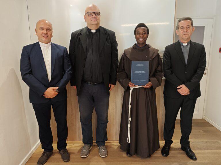 Katolički bogoslovni fakultet UNSA: Fra Theophile Habimana novi magistar teologije