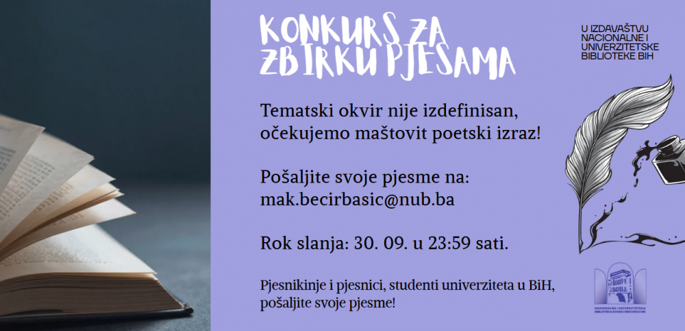 Poziv za dostavljanje autorske poezije - postani dio književne edicije 