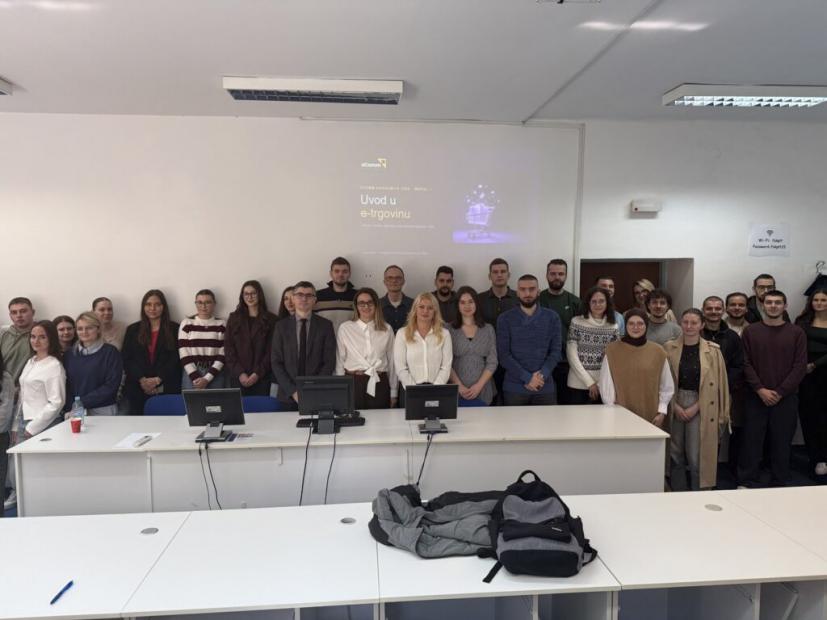 U okviru eComm Akademije 2026 održano gostujuće predavanje o osnovama e-trgovine