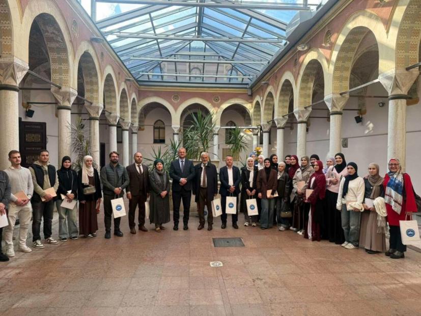 Učenici Medrese „Mehmed Fatih“ iz Podgorice posjetili Fakultet islamskih nauka UNSA