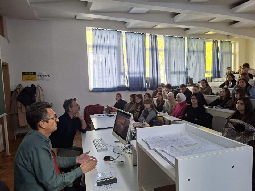 Arhitektonski fakultet UNSA | Gostujuće predavanje studija AhaKnap SAAHA na predmetu Osnovi projektovanja 1