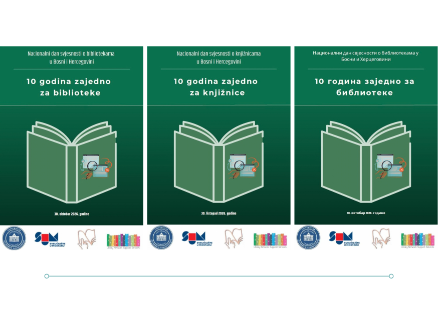 Okrugli sto povodom obilježavanja desetog izdanja Nacionalnog dana svjesnosti o bibliotekama u BiH