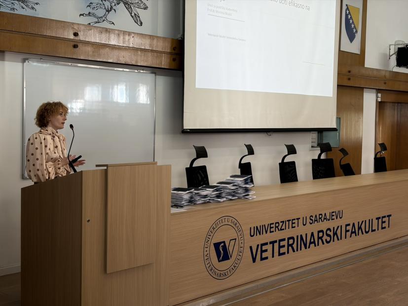 Održan orijentacijski dan za studente prve godine Veterinarskog fakulteta - “Od predavanja do ispita: Kako učiti efikasno na studiju”