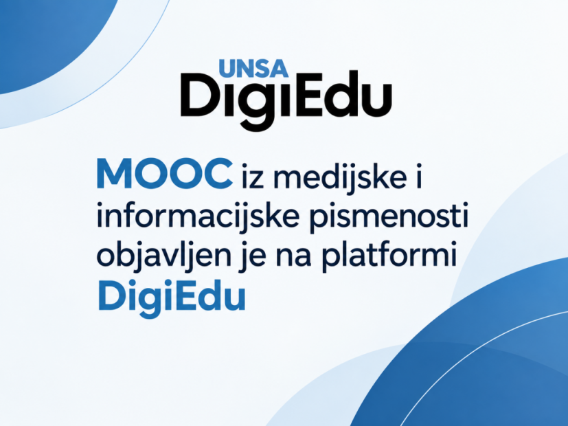 MOOC iz medijske i informacijske pismenosti objavljen je na platformi DigiEdu