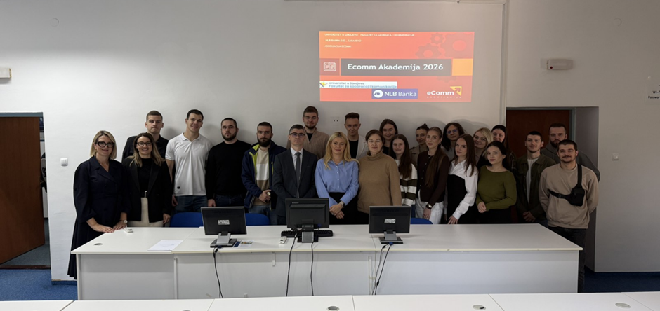 Na Fakultetu za saobraćaj i komunikacije svečano započela eComm Akademija 2026