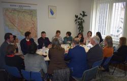 Sastanak delegacija iz Makedonije i Crne Gore u Institutu za jezik