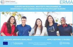 Objavljen poziv za prijave na Evropski regionalni master-program iz oblasti demokratije i ljudskih prava u jugoistočnoj Evropi