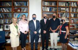 Posjeta predsjedavajućeg i zamjenika predsjedavajućeg Gradskog vijeća Grada Sarajeva Nacionalnoj i univerzitetskoj biblioteci BiH