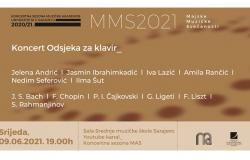 Drugi koncert studenata Odsjeka za klavir Muzičke akademije Univerziteta u Sarajevu u okviru 14. “Majskih muzičkih svečanosti”