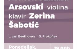 Koncert Tamare Arsovski i Zerine Šabotić 