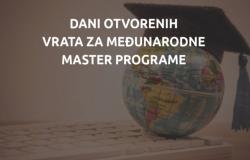 Dani otvorenih vrata za međunarodne master programe na Ekonomskom fakultetu UNSA