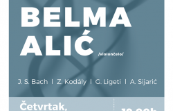 Recital violončelistice Belme Alić u okviru Međunarodnog festivala “Sarajevska zima” 