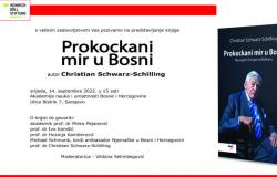 Promocija knjige "Prokockani mir u Bosni" autora Christiana Schwarz-Schillinga