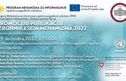Poziv na promociju i predstavljanje publikacije “Zbornik eseja Mehanizma 2022”