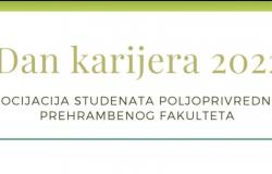 Asocijacija studenata Poljoprivredno-prehrambenog fakulteta Univerziteta u Sarajevu organizuje "Dan karijera"