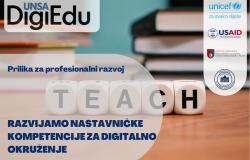 Prilika za profesionalni razvoj | Razvijamo nastavničke kompetencije za digitalno okruženje