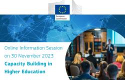 Online info sesija: Erasmus+ program – Izgradnja kapaciteta u visokom obrazovanju 